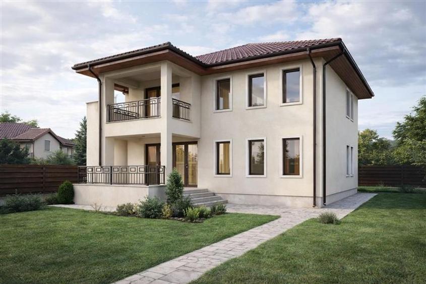Casă individuală cu 4 camere cu Teren 600 Mp în Valea Lupului