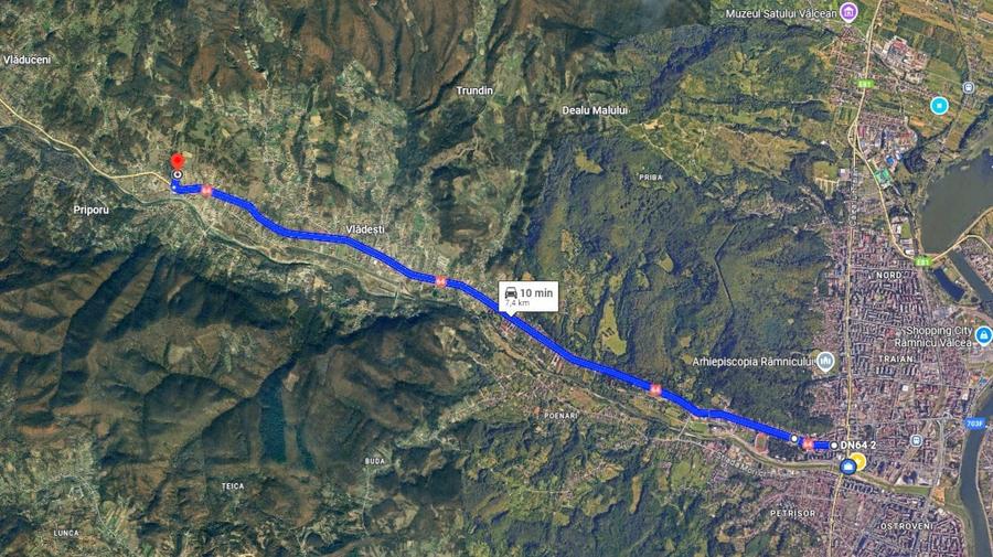 Teren Construcții intravilan de 1522 mp, în Păușești-Măglași