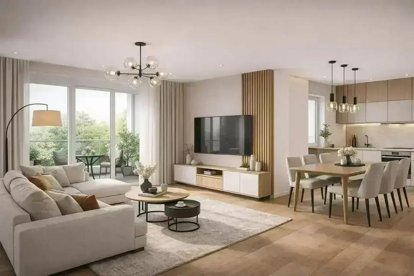 Apartament cu 2 camere semidecomandat în Unirii