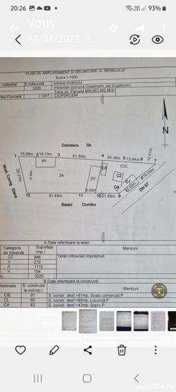 Casa, spatiu comercial, teren intravilan 3025 mp, sat Ciuperceni, pret atragator - 5