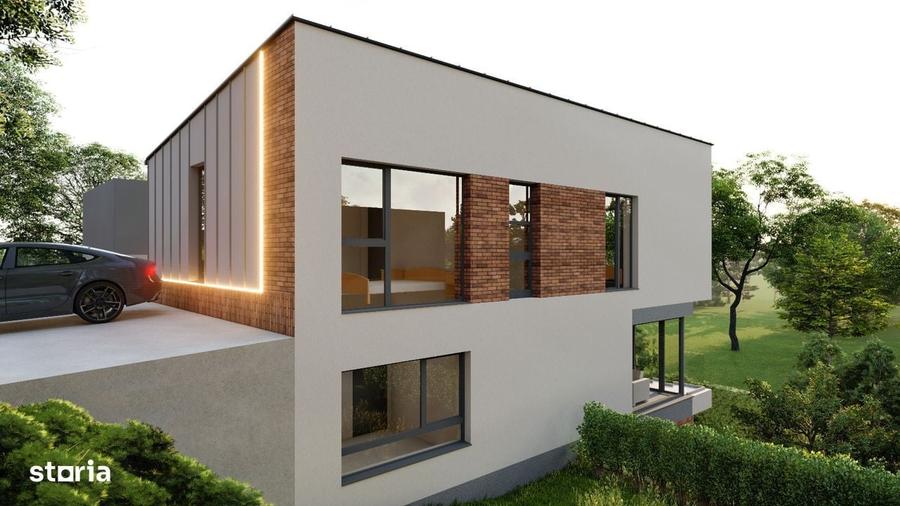 Casă cu 4 camere cu Teren 600 Mp în Baciu