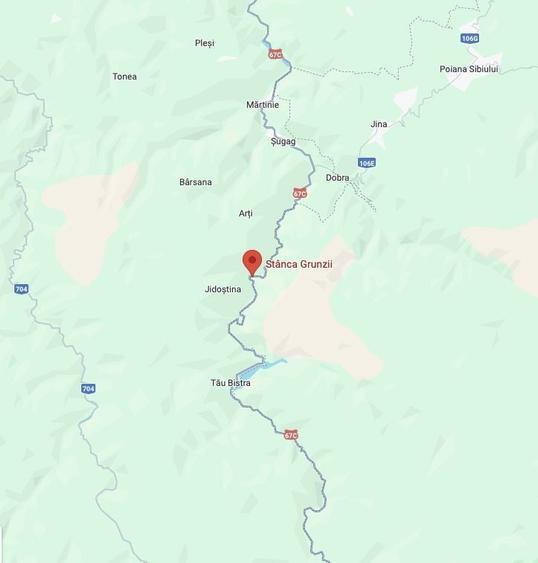 Teren extravilan de 2200 mp, în Tău Bistra
