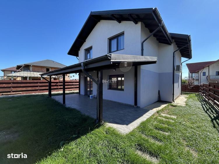 Casa P+E, 5 camere, dormitor/birou la parter, libera, complet mobilata - 4