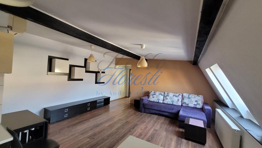 Mansarda inalta, 2 camere,54mp, parcare inclusa, Muzeul Apei, Floresti - 2