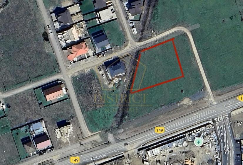 Teren Construcții intravilan de 1263 mp, în Moșnița Veche