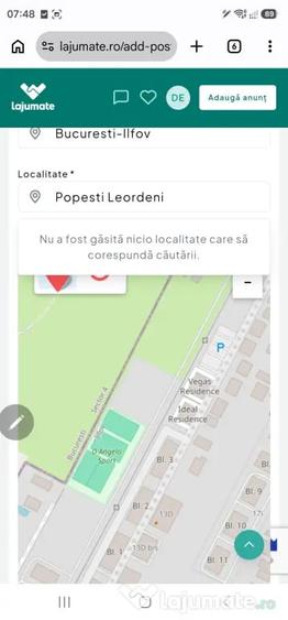 Apartament cu 2 camere decomandat în Central