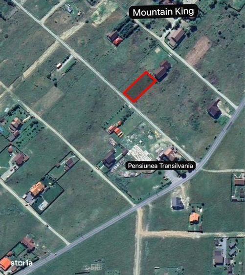 Teren de 1000 mp, în Sâmbăta de Sus