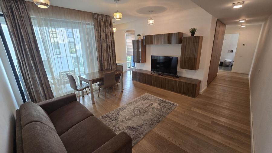 Apartament cu 2 camere decomandat, mobilat în Herăstrău