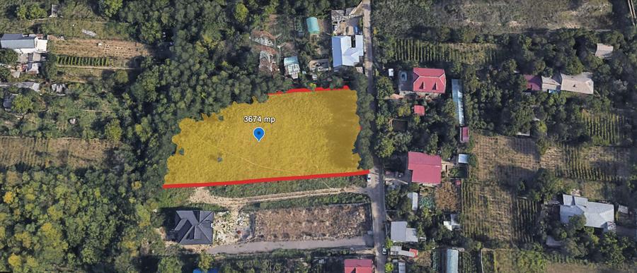 Teren Construcții intravilan de 3674 mp, în Vest