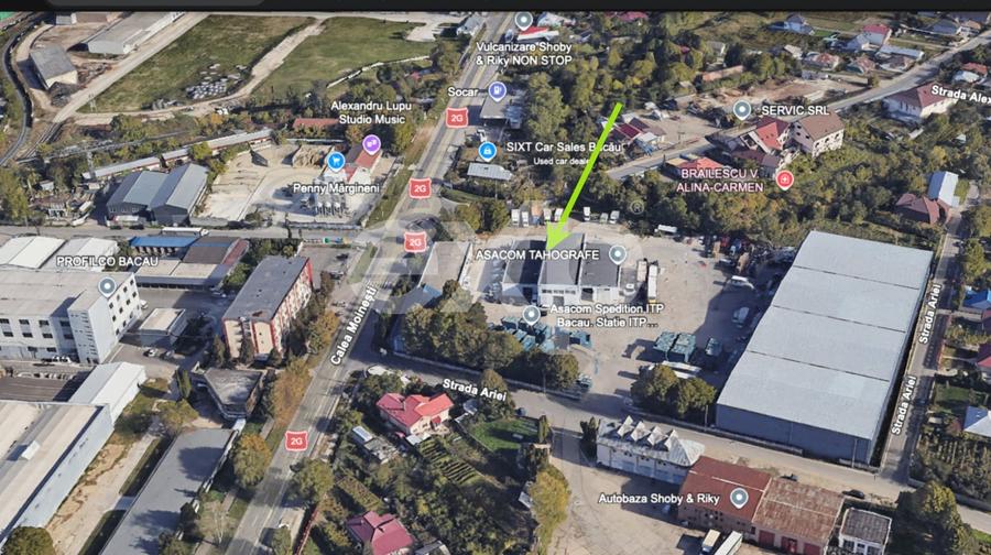 Spațiu industrial, de 750 mp, în Mărgineni