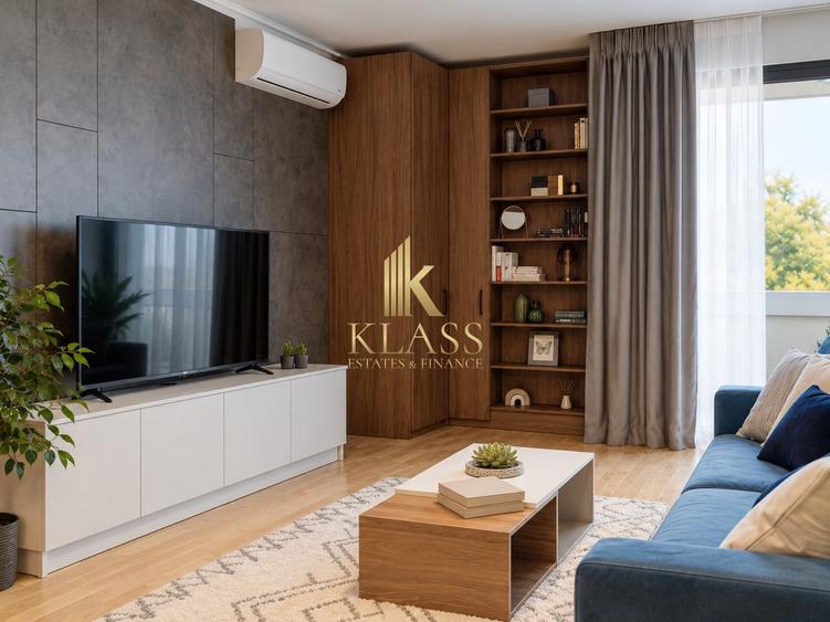 Apartament cu 2 camere semidecomandat, mobilat în Barbu Văcărescu