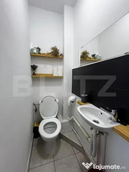 Apartament cu 2 camere semidecomandat în Central
