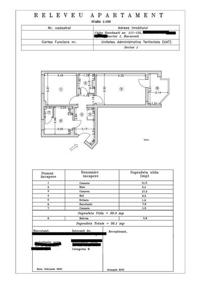 Apartament cu 2 camere decomandat în Dorobanți