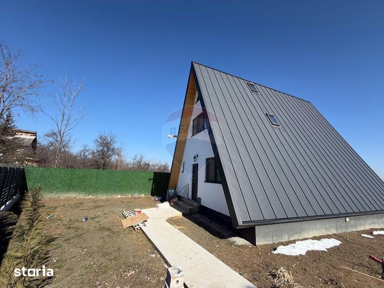 De vanzare Cabana A-Frame cu 1850 mp teren in zona Pucioasa, DB - 5
