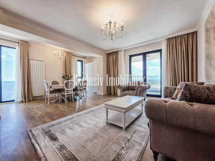 Apartament cu 3 camere decomandat, mobilat în Delfinariu
