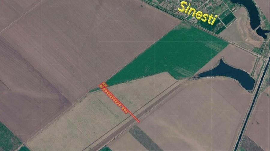 Teren agricol intravilan de 9000 mp, în Sinești