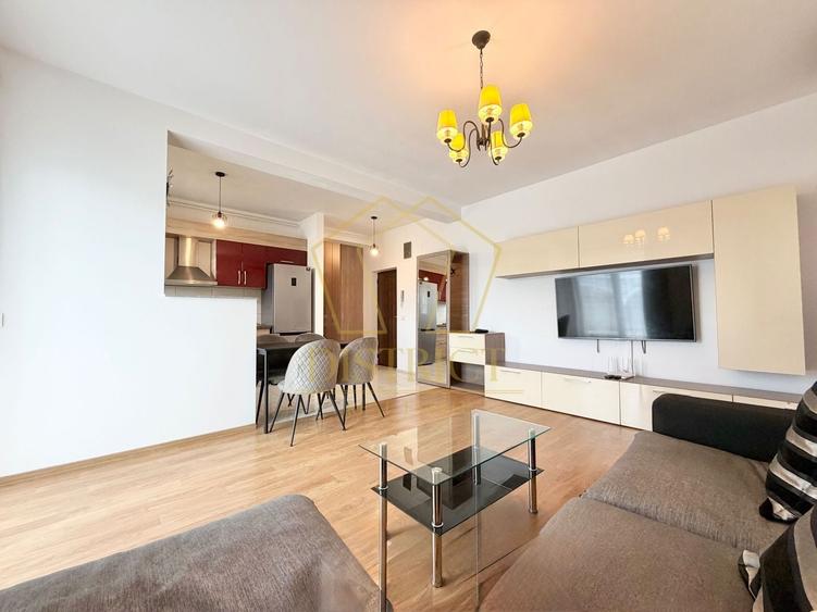 Apartament cu 2 camere semidecomandat, mobilat în Giroc