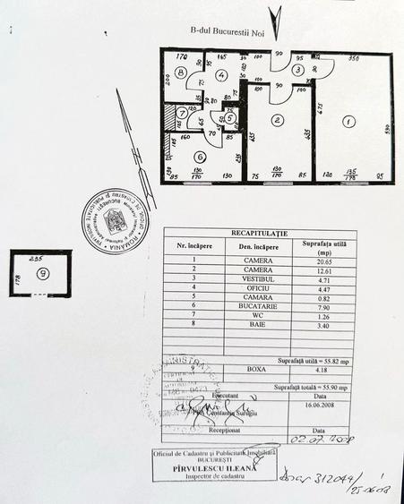 Apartament cu 2 camere decomandat în Bucureștii Noi