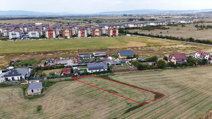 Teren agricol extravilan de 799 mp, în Sânpetru