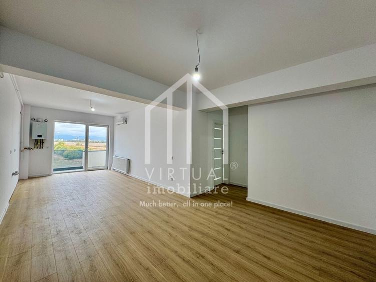 Apartament cu 2 camere semidecomandat în Exterior Vest