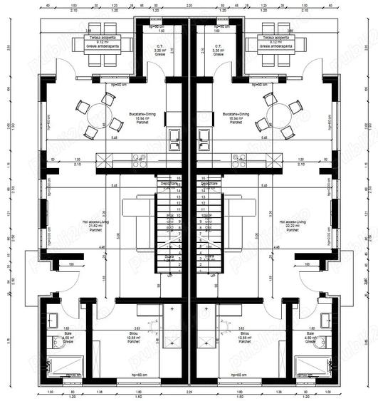Casă cu 5 camere cu Teren 277 Mp în Torontalului