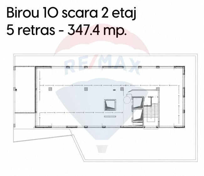 Spațiu comercial, de 347.4 mp, în Florești