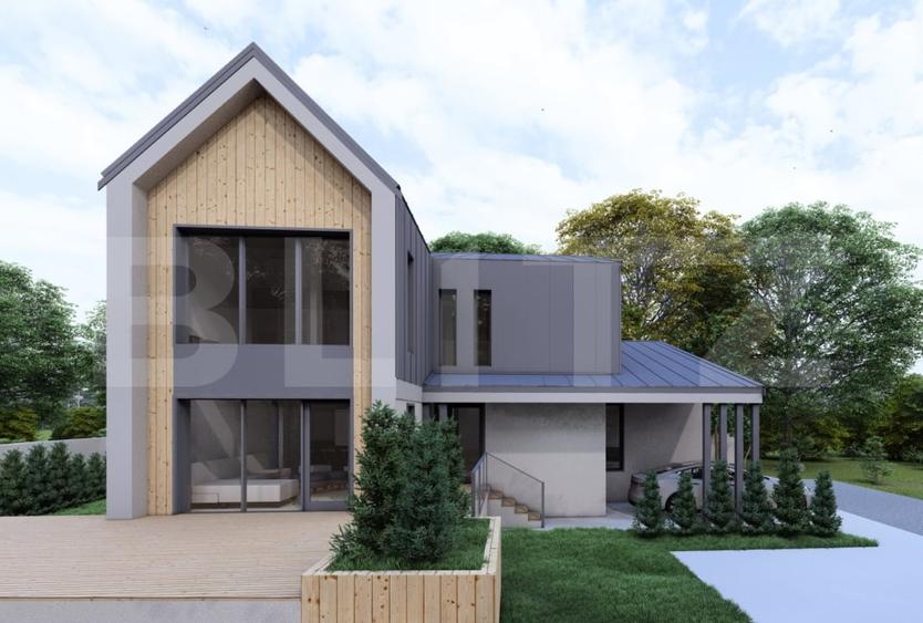 Casă individuală cu 5 camere cu Canalizare în Centrul Civic