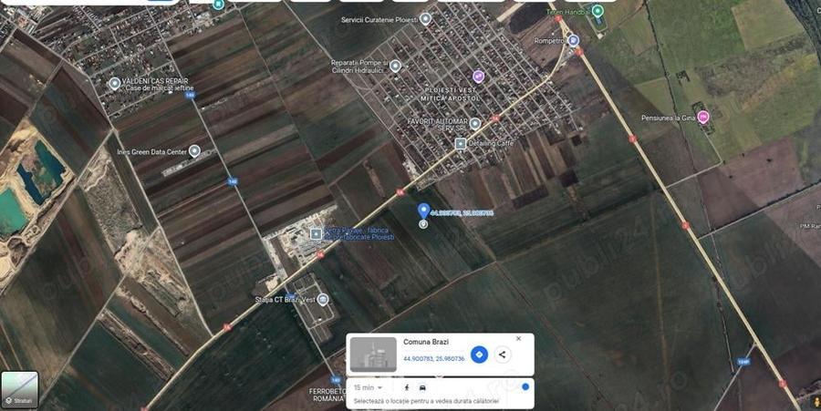 Teren de 30000 mp, în Brazi
