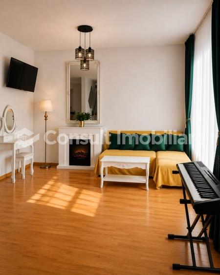 Penthouse cu 3 camere semidecomandat în Mănăștur