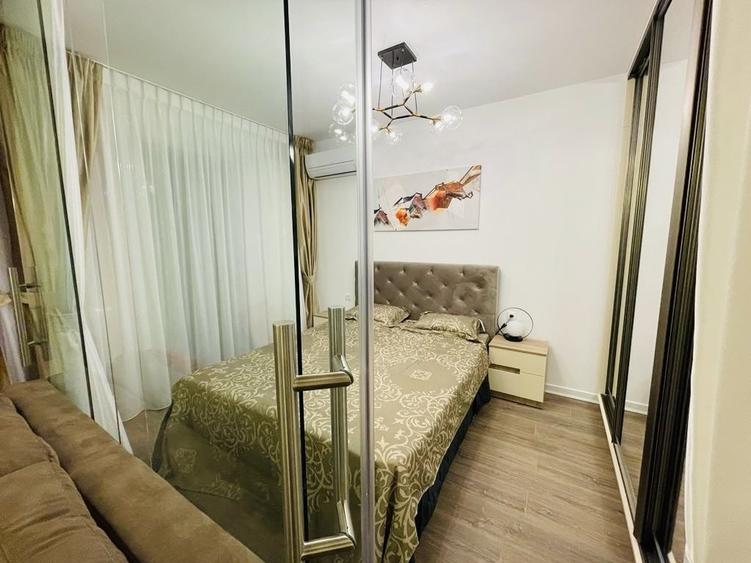 Apartament cu 2 camere semidecomandat, mobilat în Pipera