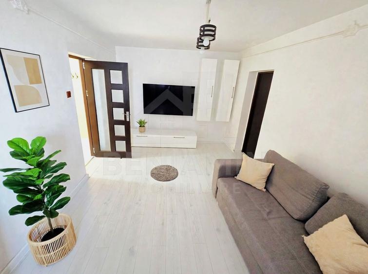 Apartament cu 2 camere semidecomandat, mobilat în Brazda lui Novac