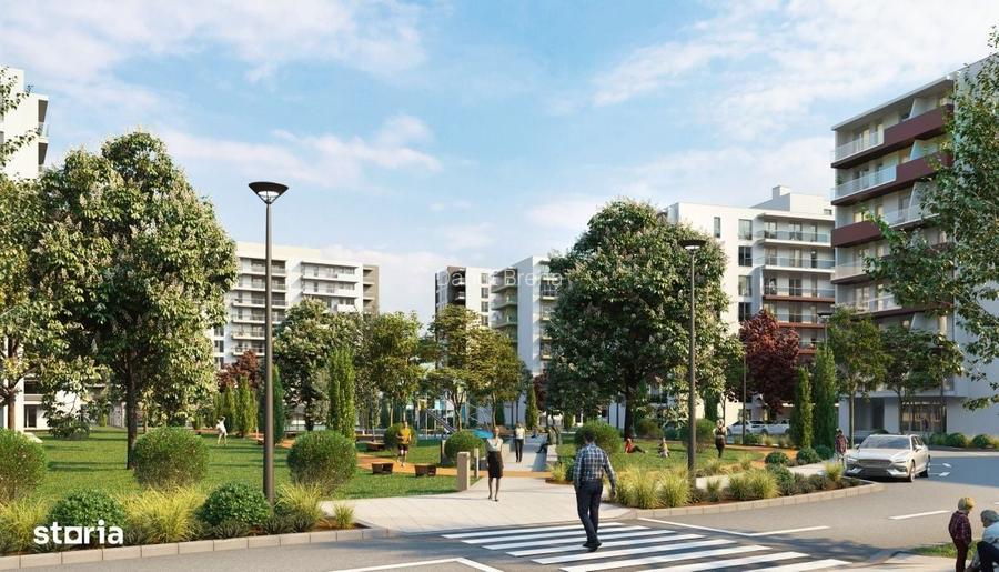 Apartament 1 Camera, 46 mp + Balcon 6,4 mp | Elite City, Marasti