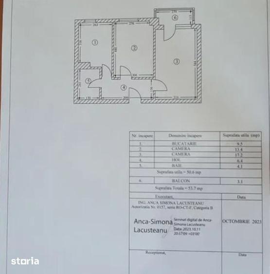 Apartament cu 2 camere decomandat în Viile Noi