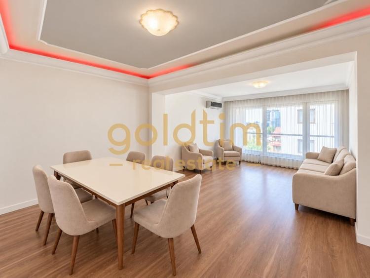 Apartament cu 2 camere semidecomandat, mobilat în Băneasa
