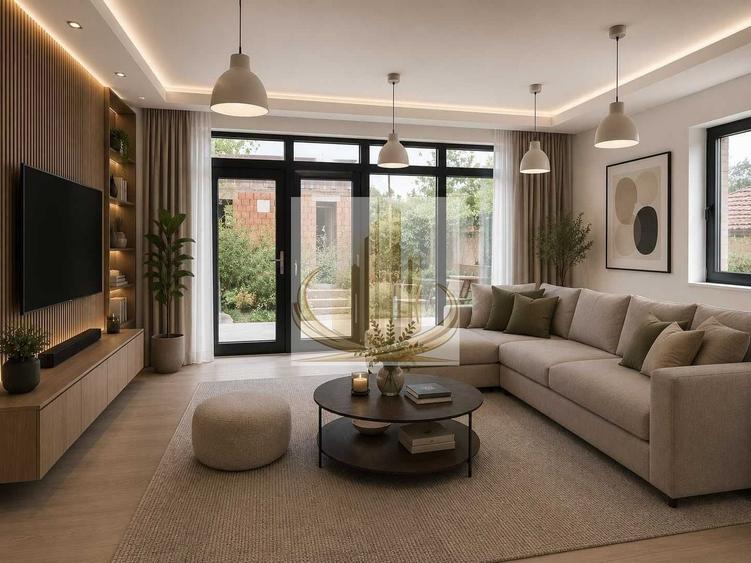 Duplex cu 4 camere cu Canalizare în Moșnița Nouă