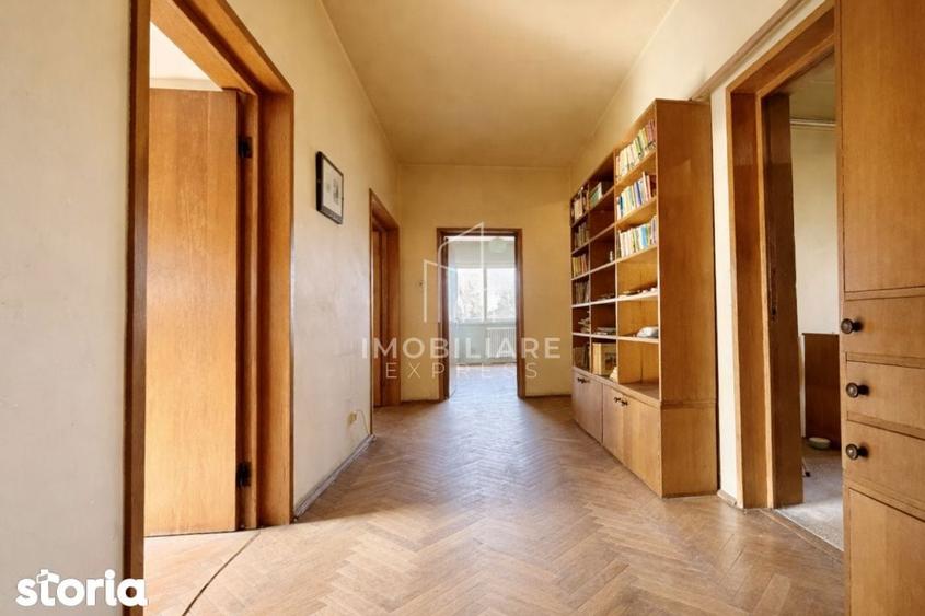 Apartament 163 mp, living + balcon 40 mp, vedere parc, garaj, curte. - 9