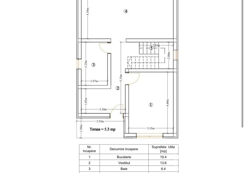 Casa individuala P+1E, 140 mp + teren 435 mp - Mirolsava - 9