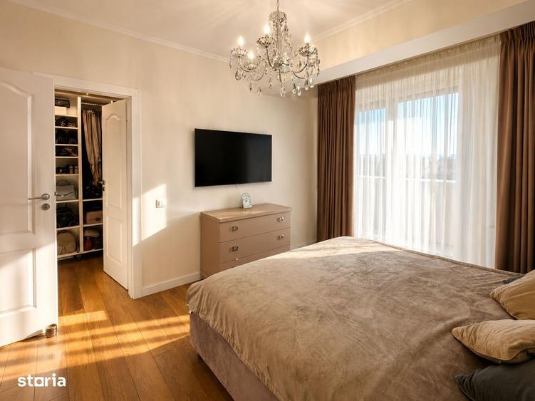 Apartament cu 3 camere, mobilat în Bucureștii Noi