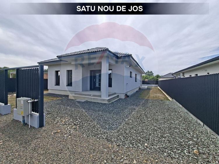 Casă individuală cu 3 camere cu Teren 500 Mp în Satu Nou de Jos
