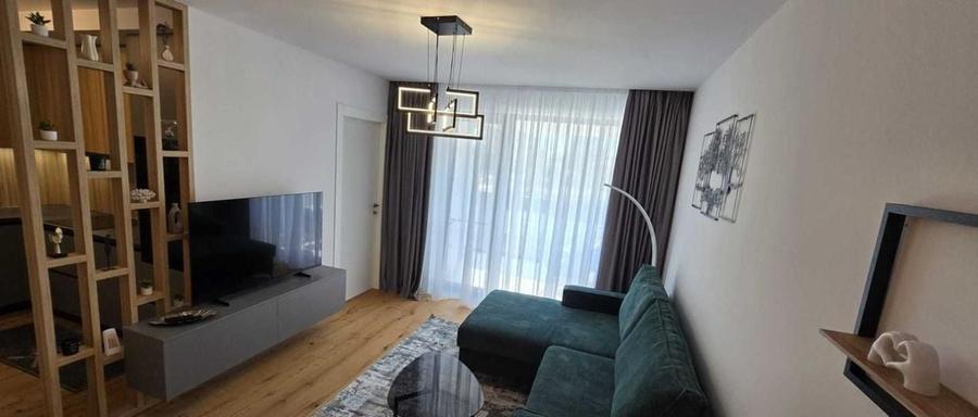 Apartament cu 2 camere semidecomandat, mobilat în Pipera