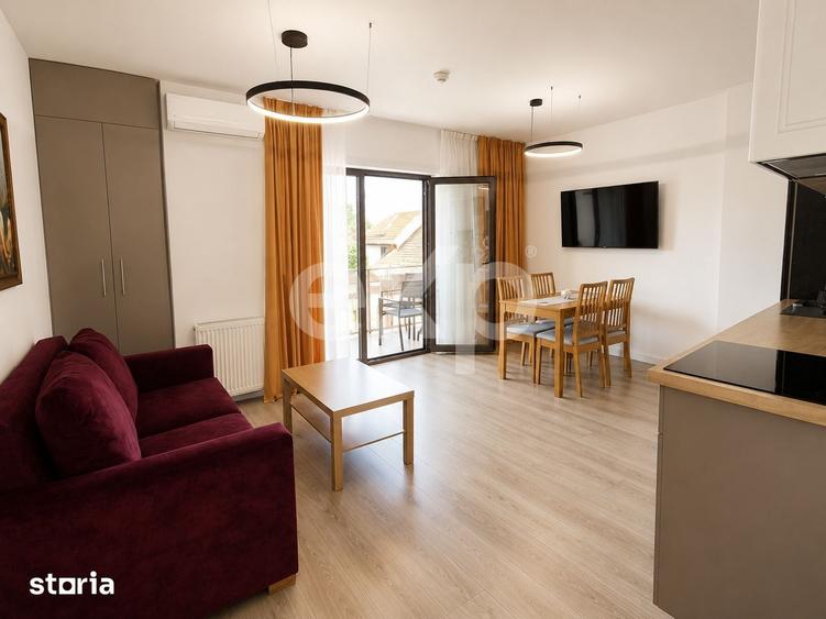 Apartament cu 2 camere semidecomandat în Borhanci