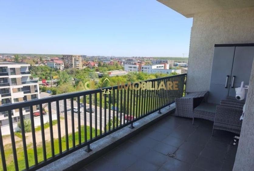 Apartament cu 3 camere semidecomandat, mobilat în Voluntari