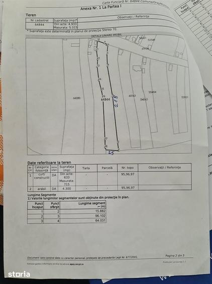 Teren de 4100 mp, în Nojorid