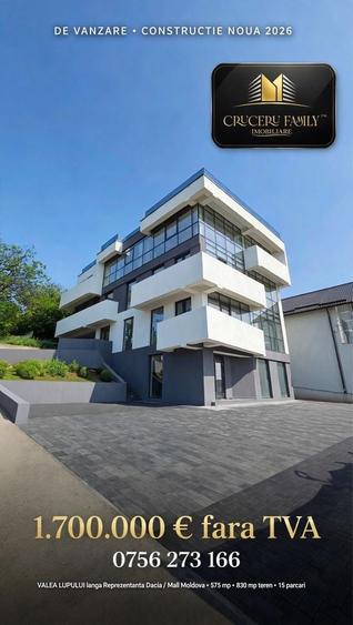 Spațiu comercial, de 575 mp, în Valea Lupului