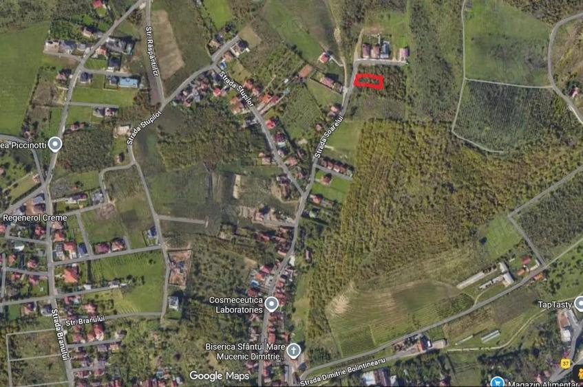 Teren de 1250 mp, în Spitalul Județean