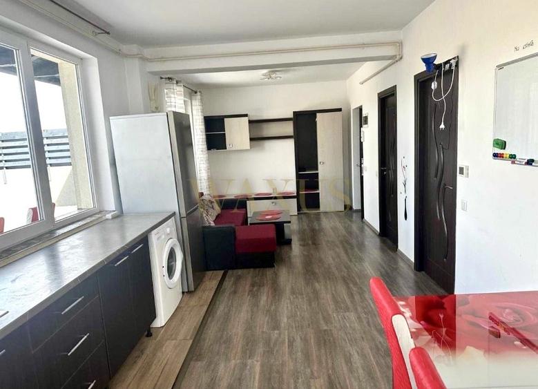 Apartament cu 2 camere semidecomandat, mobilat în Florești