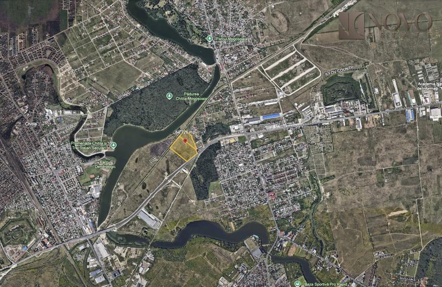 Teren Construcții intravilan de 64726 mp, în Mogoșoaia