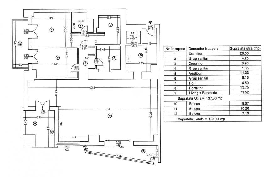 0% Comision | Apartament 3 camere UpGround | 163mp | Pret+TVA - 16