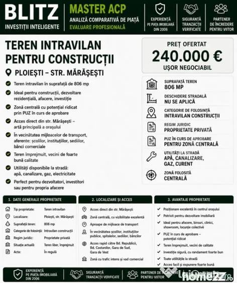 Teren în Central