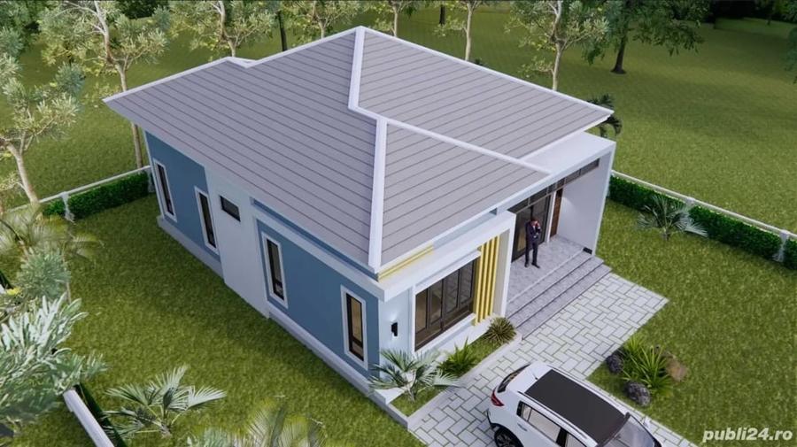 Casă cu 3 camere cu Teren 320 Mp în Trivale